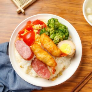 忠義號-炸蝦捲飯